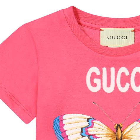 pink gucci shirt toddler|Gucci .